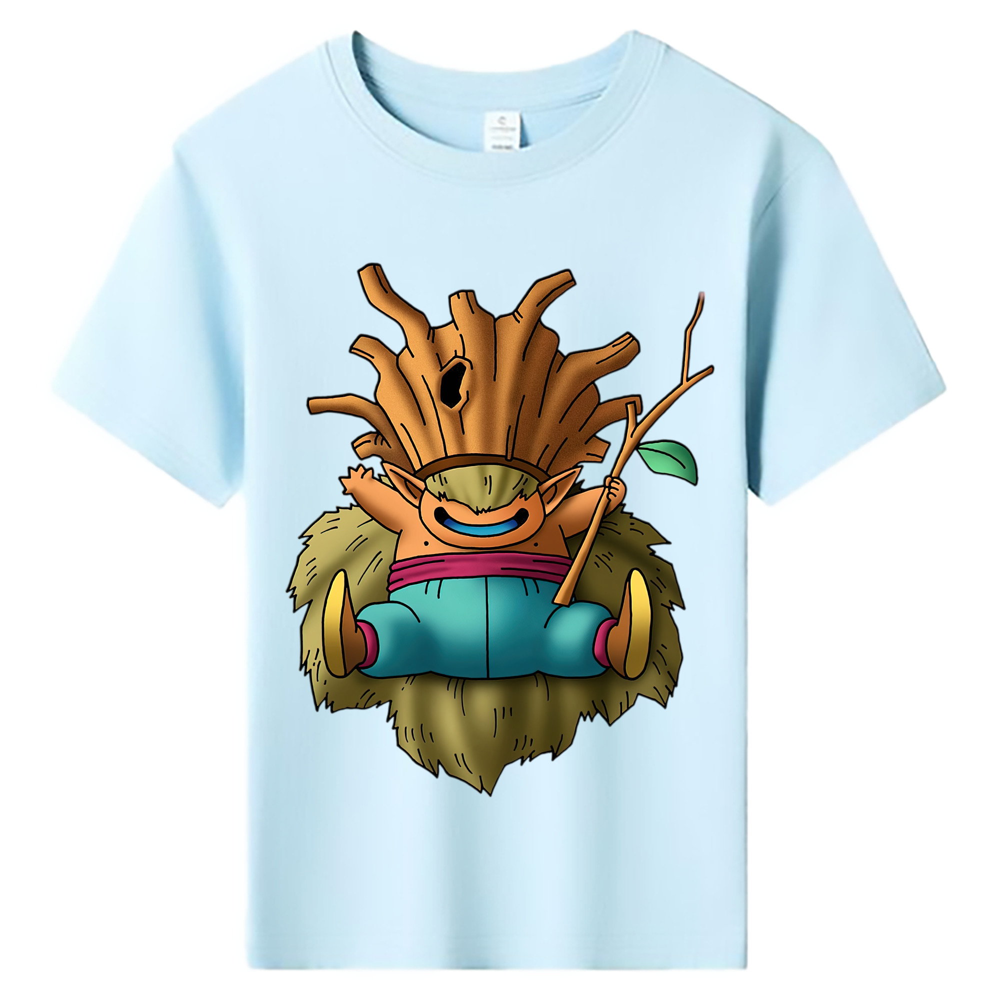（画像用） ドラゴンクエスト Doragon Kuesuto Dragon Quest 綿100％キッズTシャツ（フロントプリント）